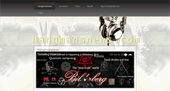 Desktop Screenshot of hangmansnews.com